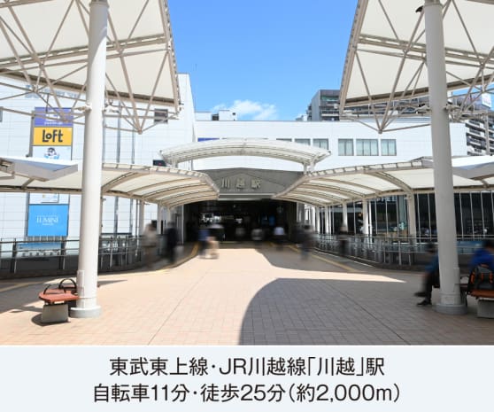 東武東上線・JR川越線「川越」駅