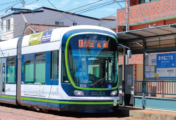 広電「宇品二丁目」駅