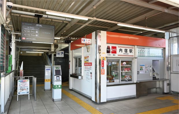 ニューシャトル「内宿」駅