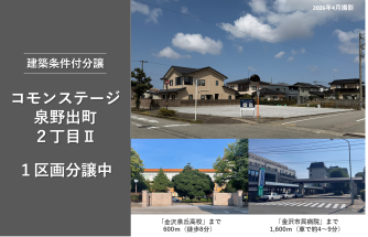 コモンステージ泉野出町2丁目Ⅱ