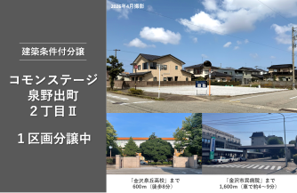 コモンステージ泉野出町2丁目Ⅱ