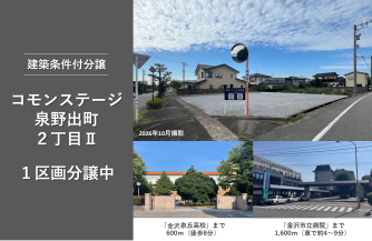 コモンステージ泉野出町2丁目Ⅱ