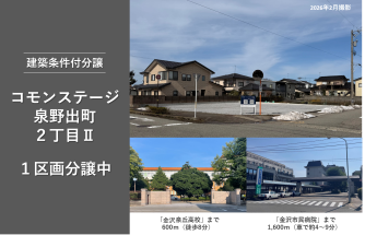 コモンステージ泉野出町2丁目Ⅱ