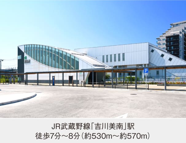 JR武蔵野線「吉川美南」駅