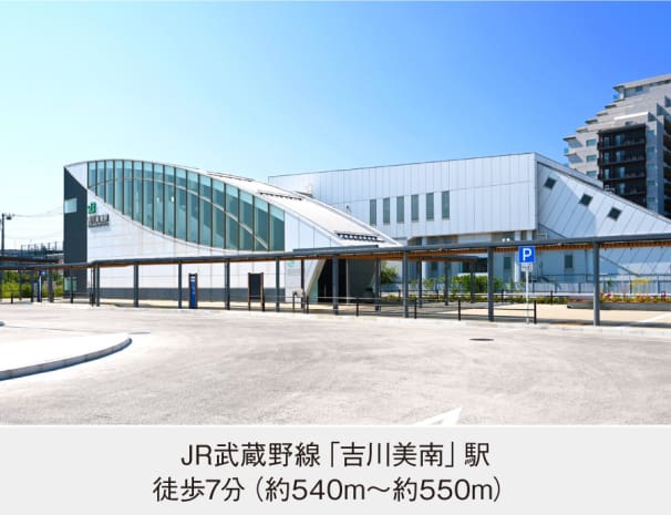 JR武蔵野線「吉川美南」駅