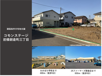 コモンステージ前橋朝倉町三丁目