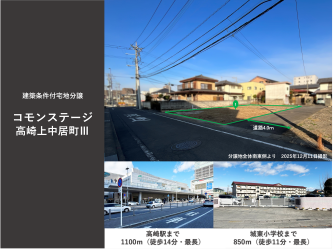 コモンステージ高崎上中居町Ⅲ