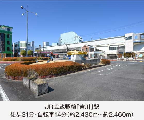 JR武蔵野線「吉川」駅