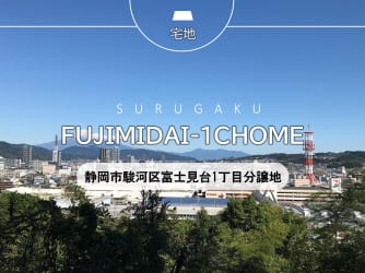 静岡市駿河区富士見台1丁目分譲地