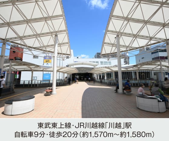 東武東上線・JR川越線「川越」駅