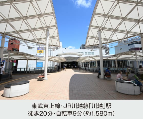 東武東上線・JR川越線「川越」駅
