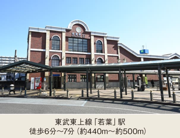 東武東上線「若葉」駅
