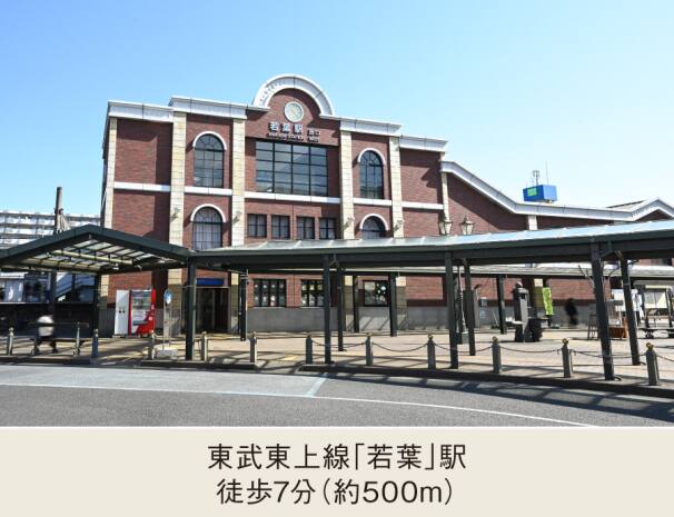 東武東上線「若葉」駅