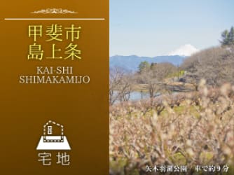 甲斐市島上条分譲地