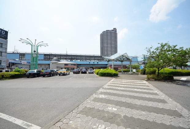 JR宇都宮線「古河」駅東口