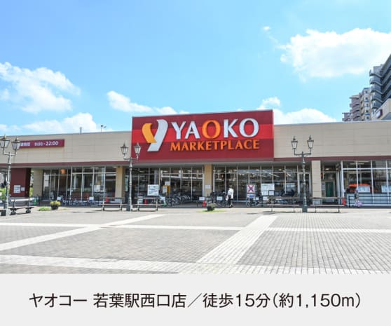 ヤオコー 若葉駅西店