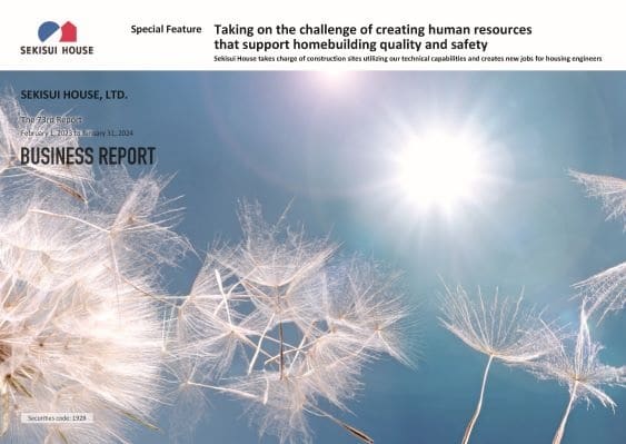 BUSINESS REPORT(The 73rd Report) BUSINESS REPORT(The 73rd Report)