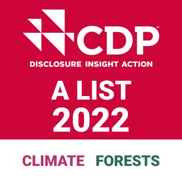 CDP Climate change and forests A List