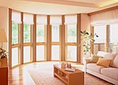 曲面壁用サッシの写真
