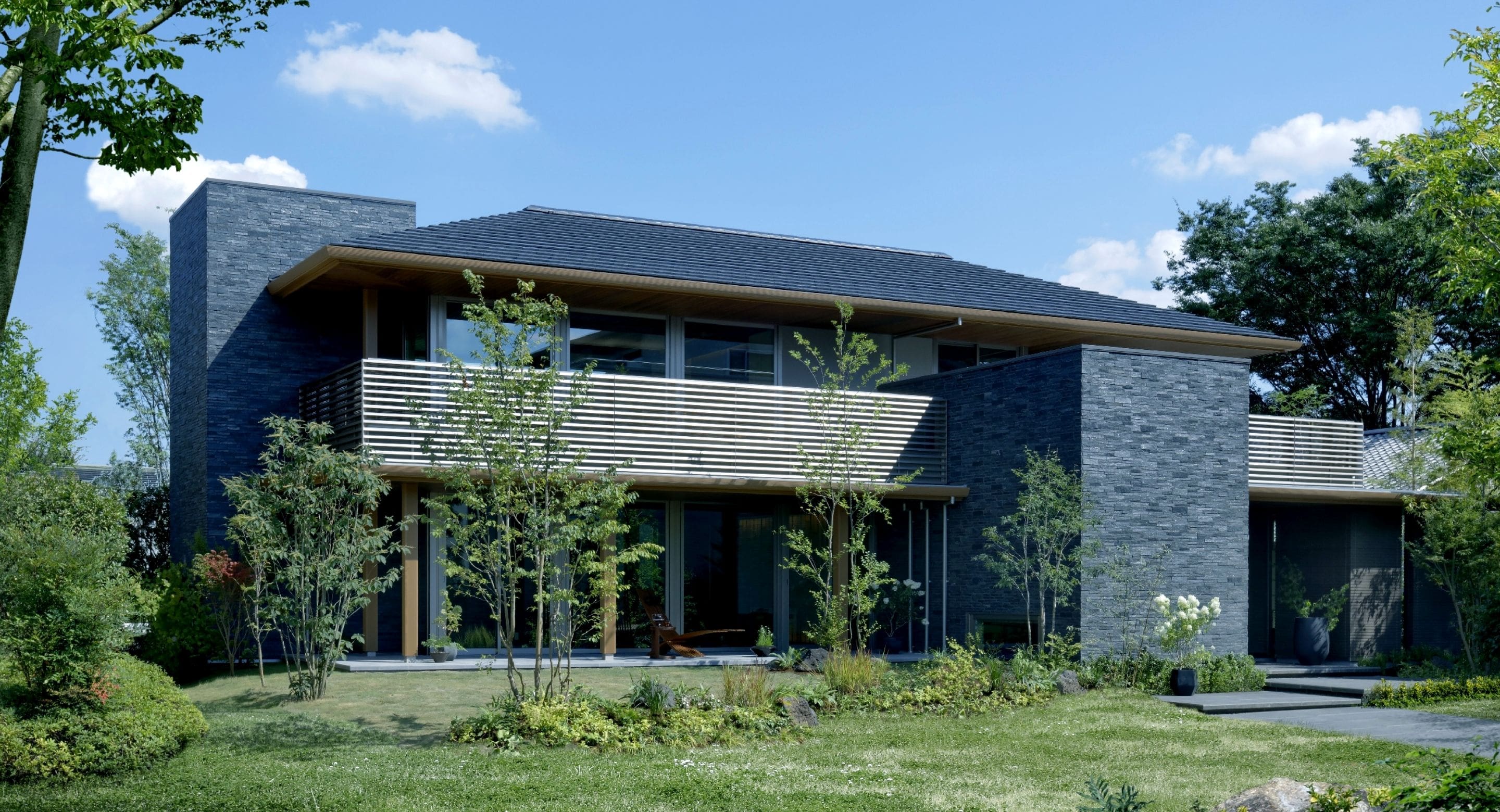 Exterior of residence