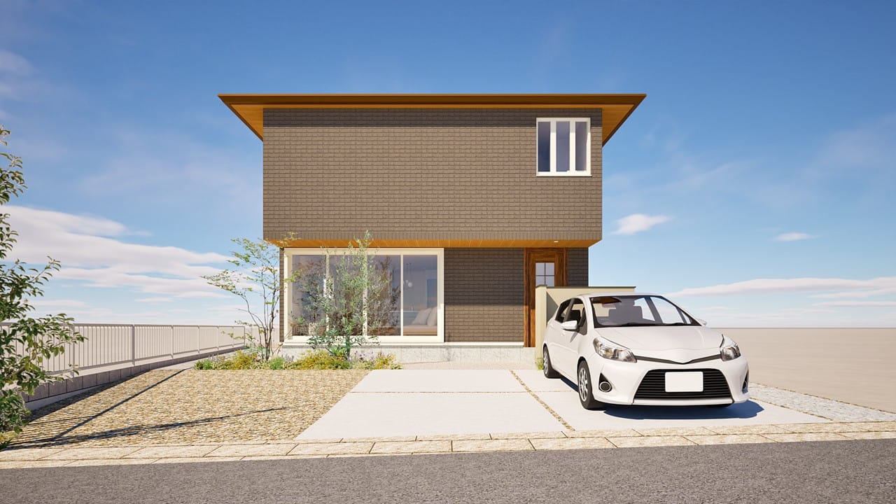 各務原市那加桜町・鉄骨2階建て完成】「家事がはかどる快適な暮らし