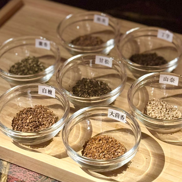 月夜の調香体験イメージ