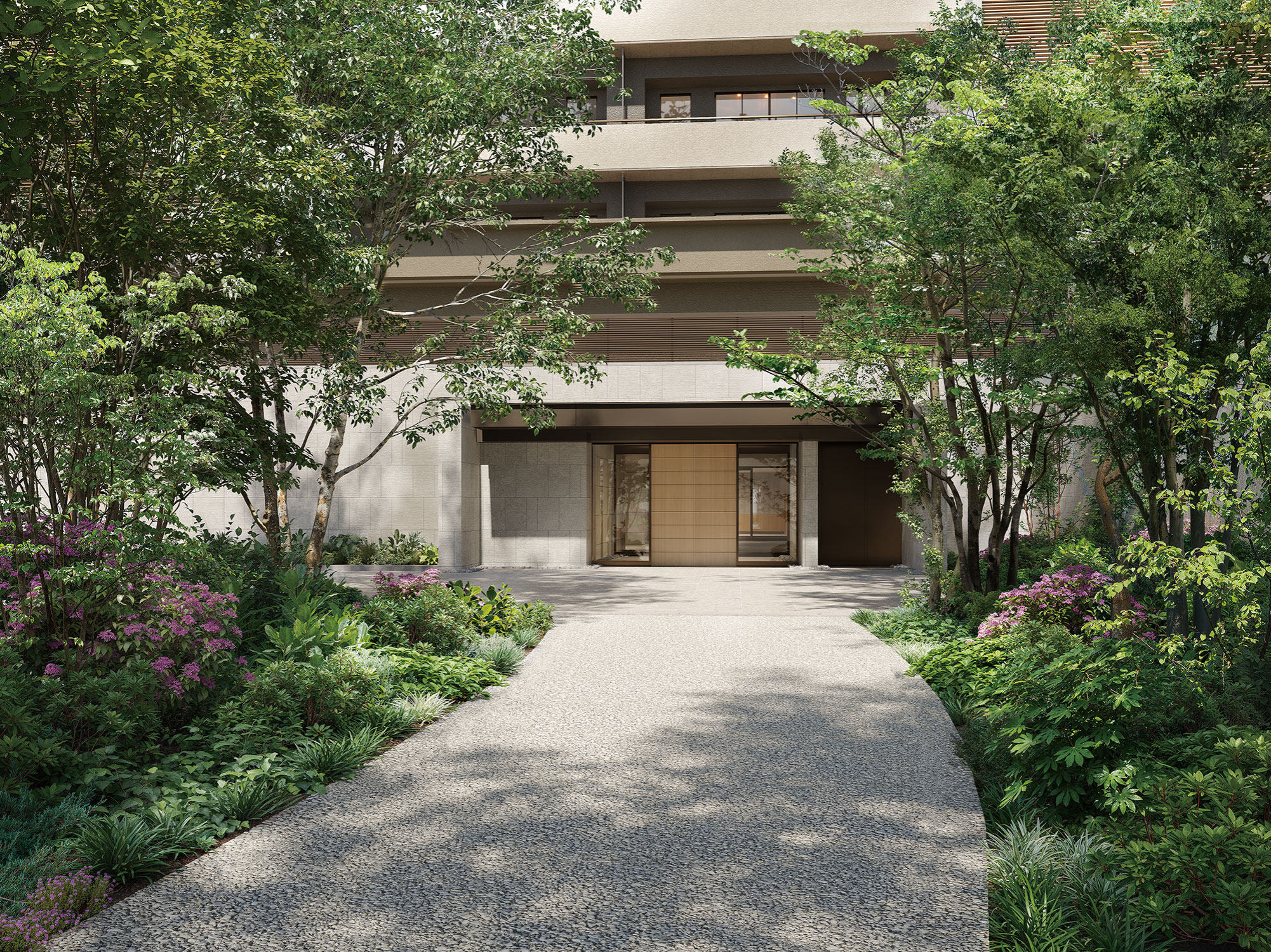 サブエントランス完成予想CG 画像