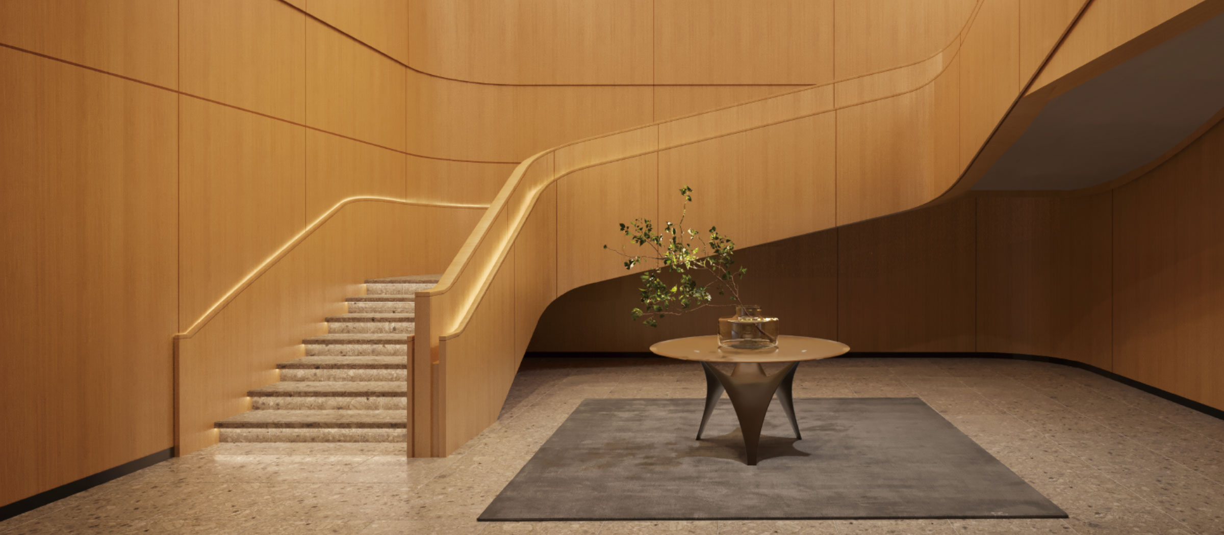 グランドエントランスラウンジ完成予想CG 画像