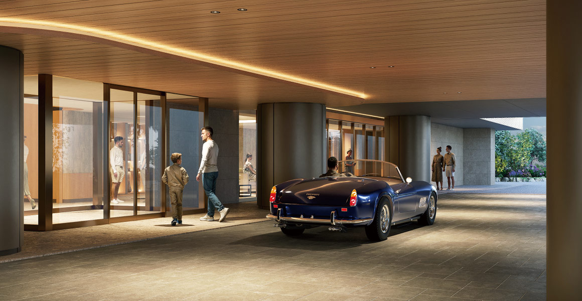 グランドエントランス完成予想CG 画像