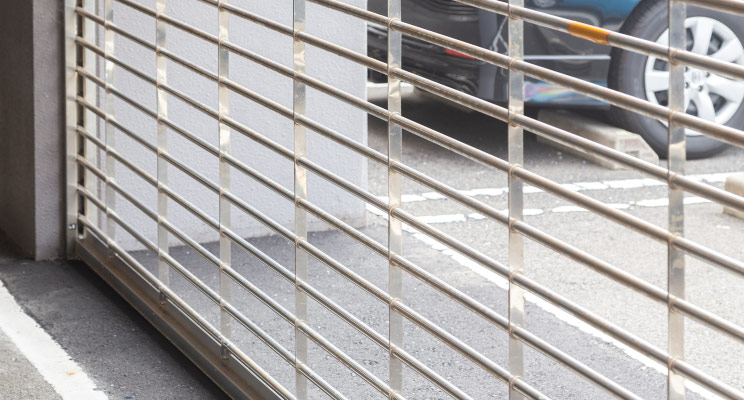 3箇所のセキュリティゲートImage 画像