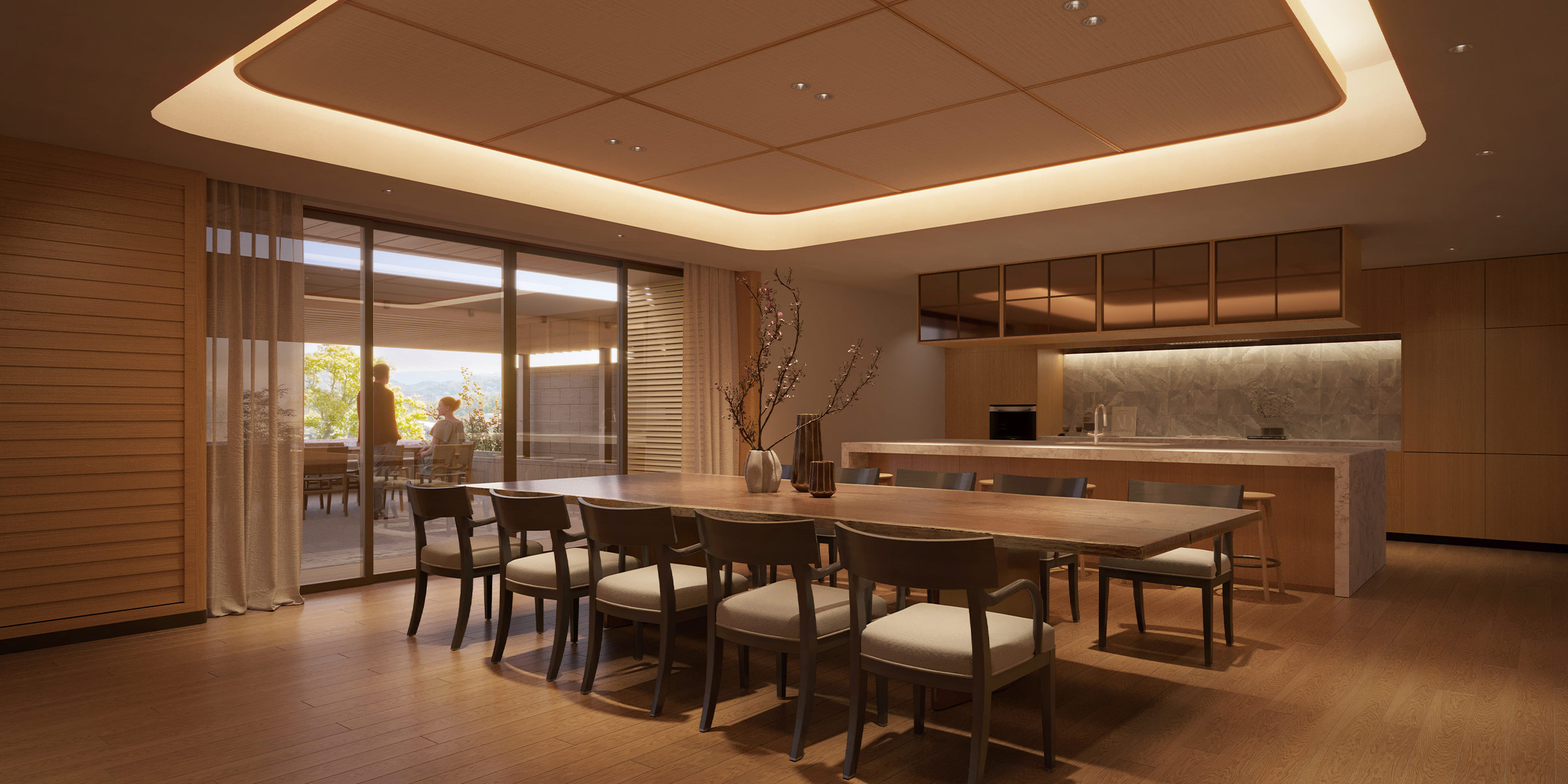 パーティールーム完成予想CG 画像