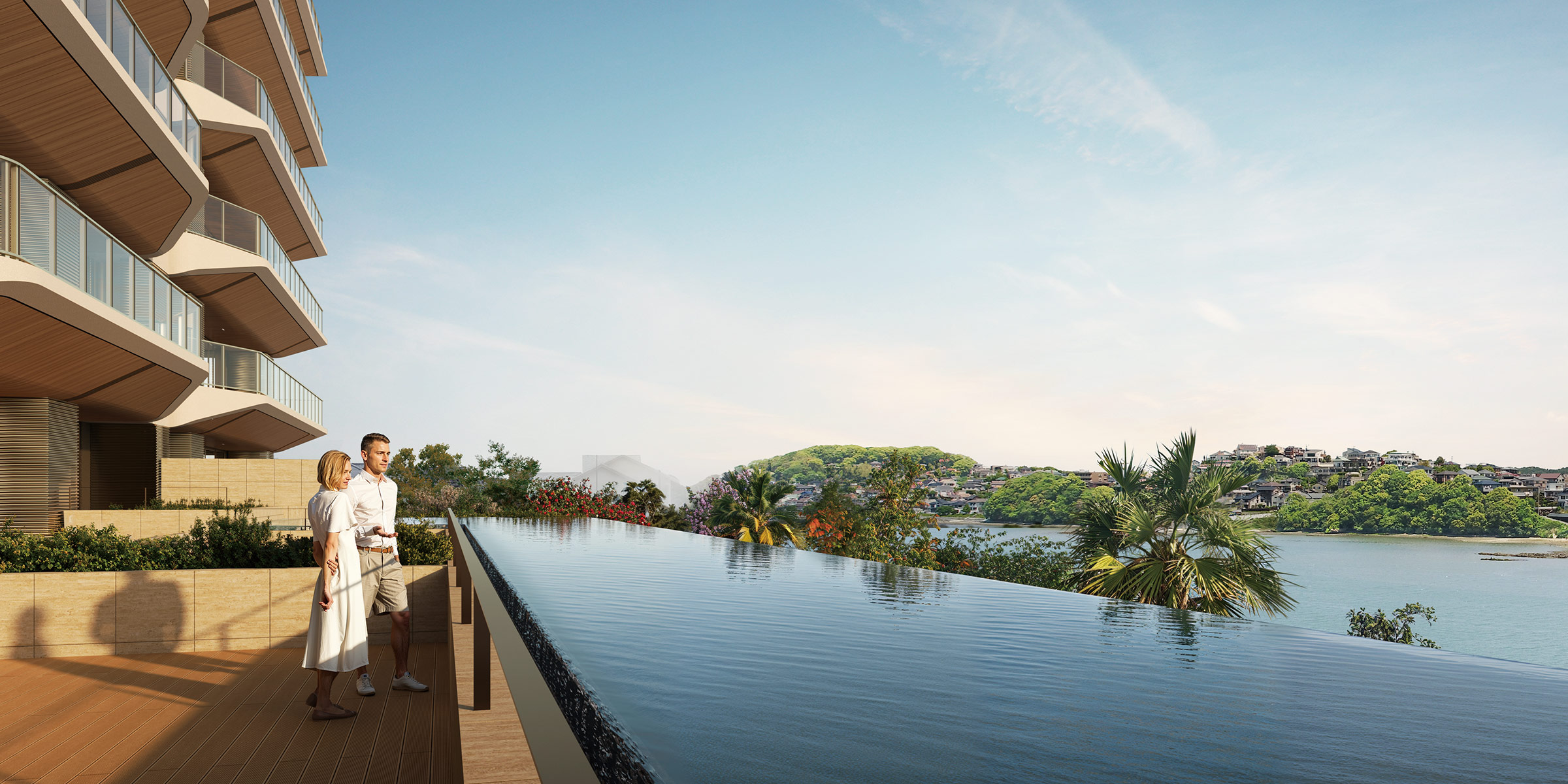 ウォーターテラス完成予想CG 画像