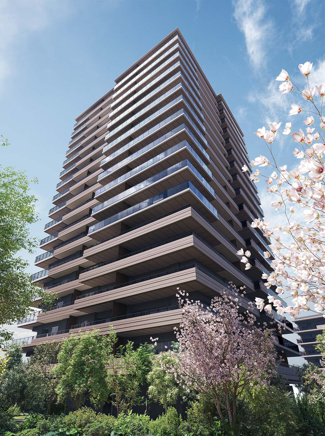 R-Ⅰ棟外観完成予想CG（※1） 画像