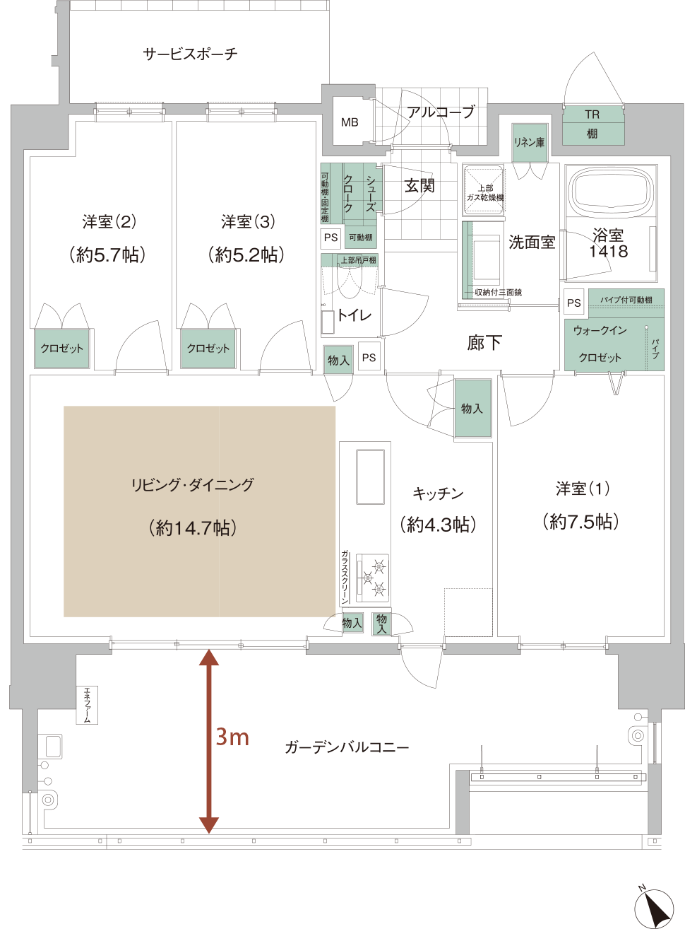間取り図　画像