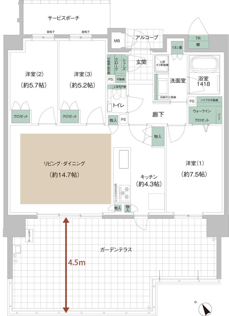 間取り図　画像