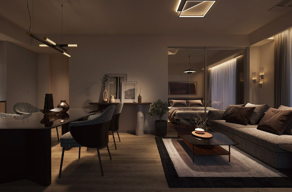 Hタイプ リビングダイニングキッチン（Summer Foliage） 画像