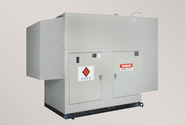 超低騒音型非常用発電機 画像