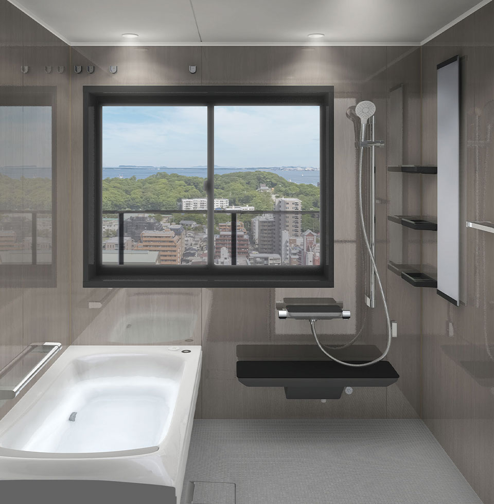 N2タイプ浴室完成予想CG（分譲済） 画像