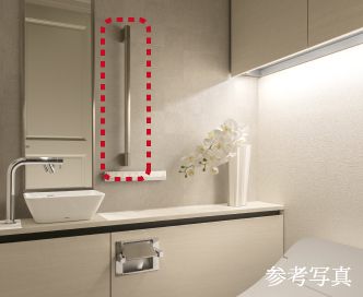 トイレ手摺と玄関・廊下の手摺下地/参考写真
