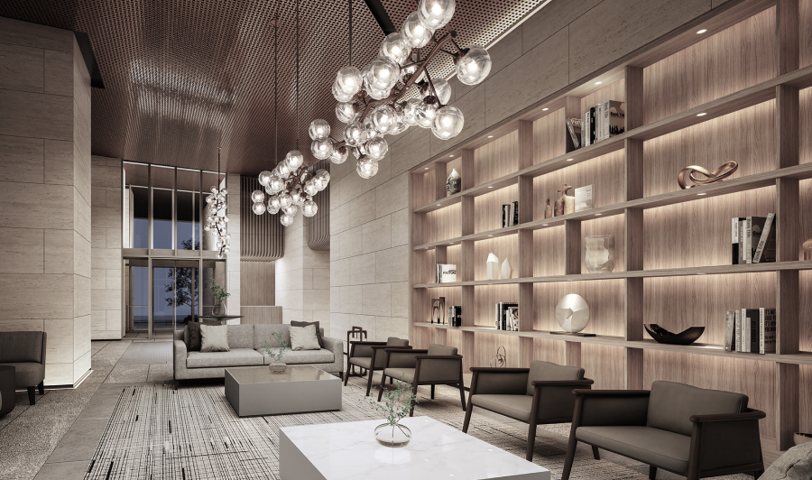 エントランスホール完成予想CG