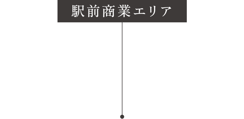 駅前商業エリア