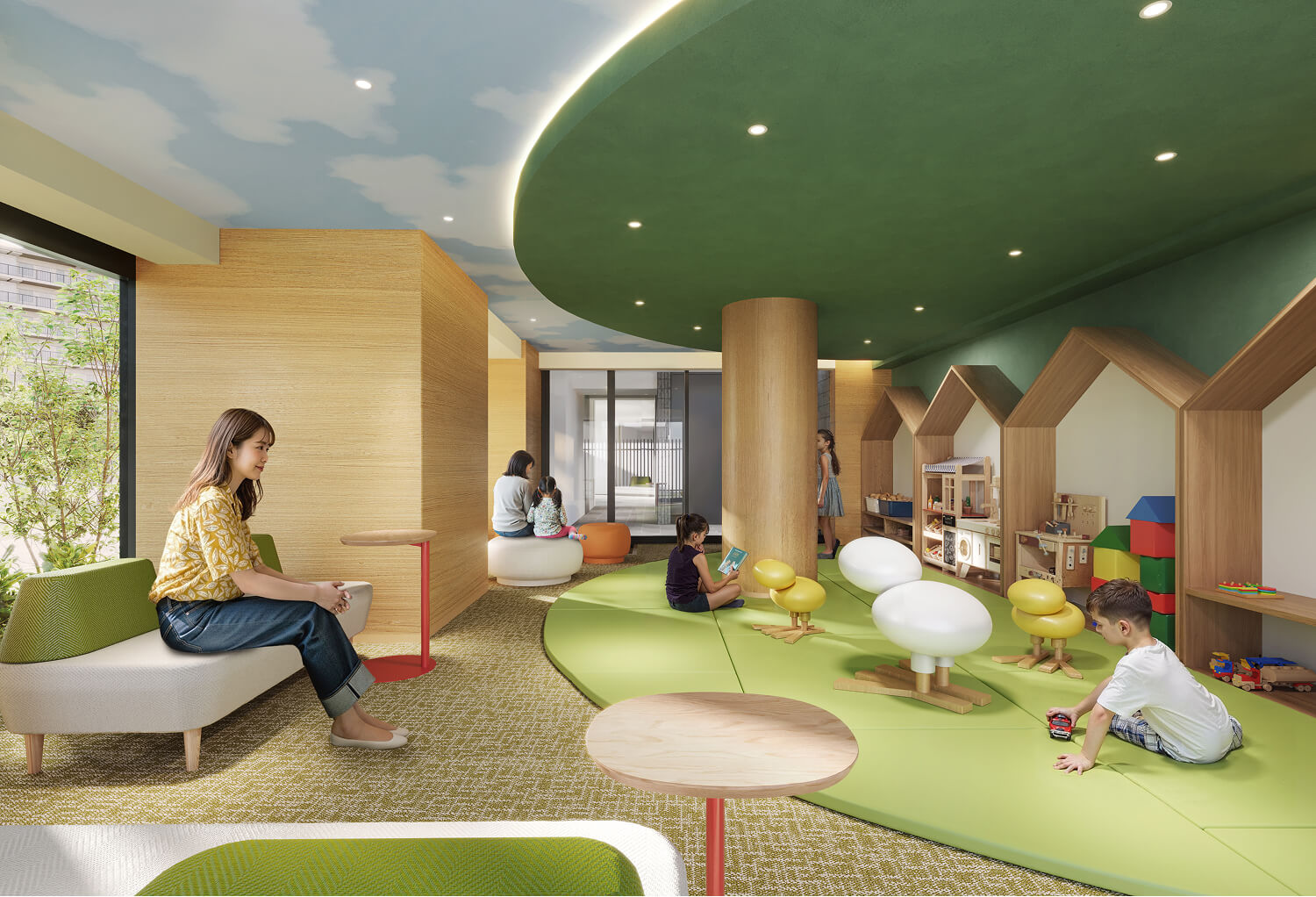 キッズルーム完成予想CG