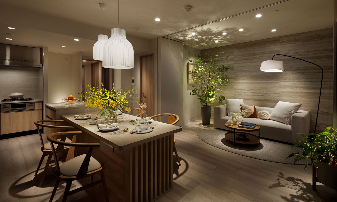 リビング・ダイニング・キッチン、洋室（2）