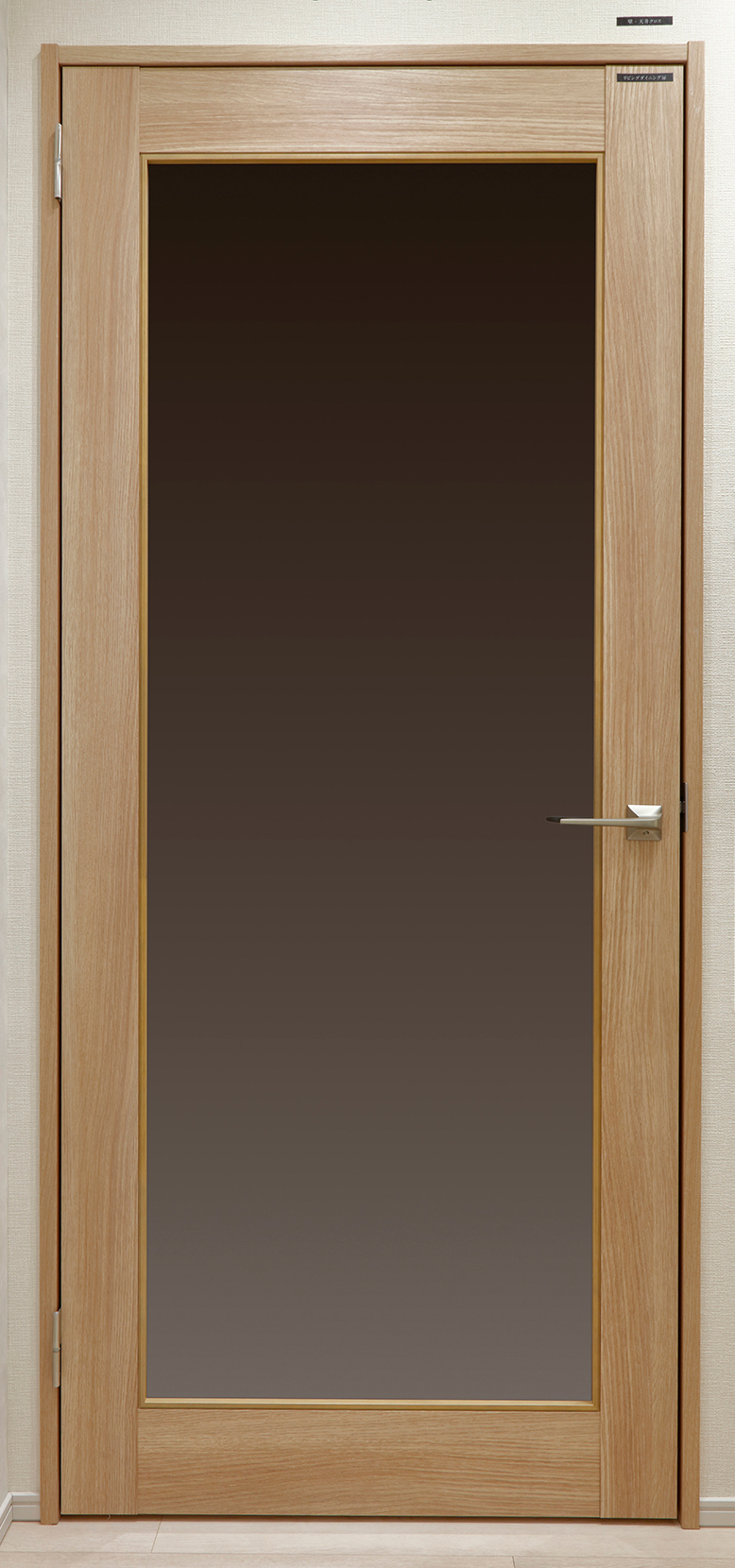 採光を確保したリビングドア