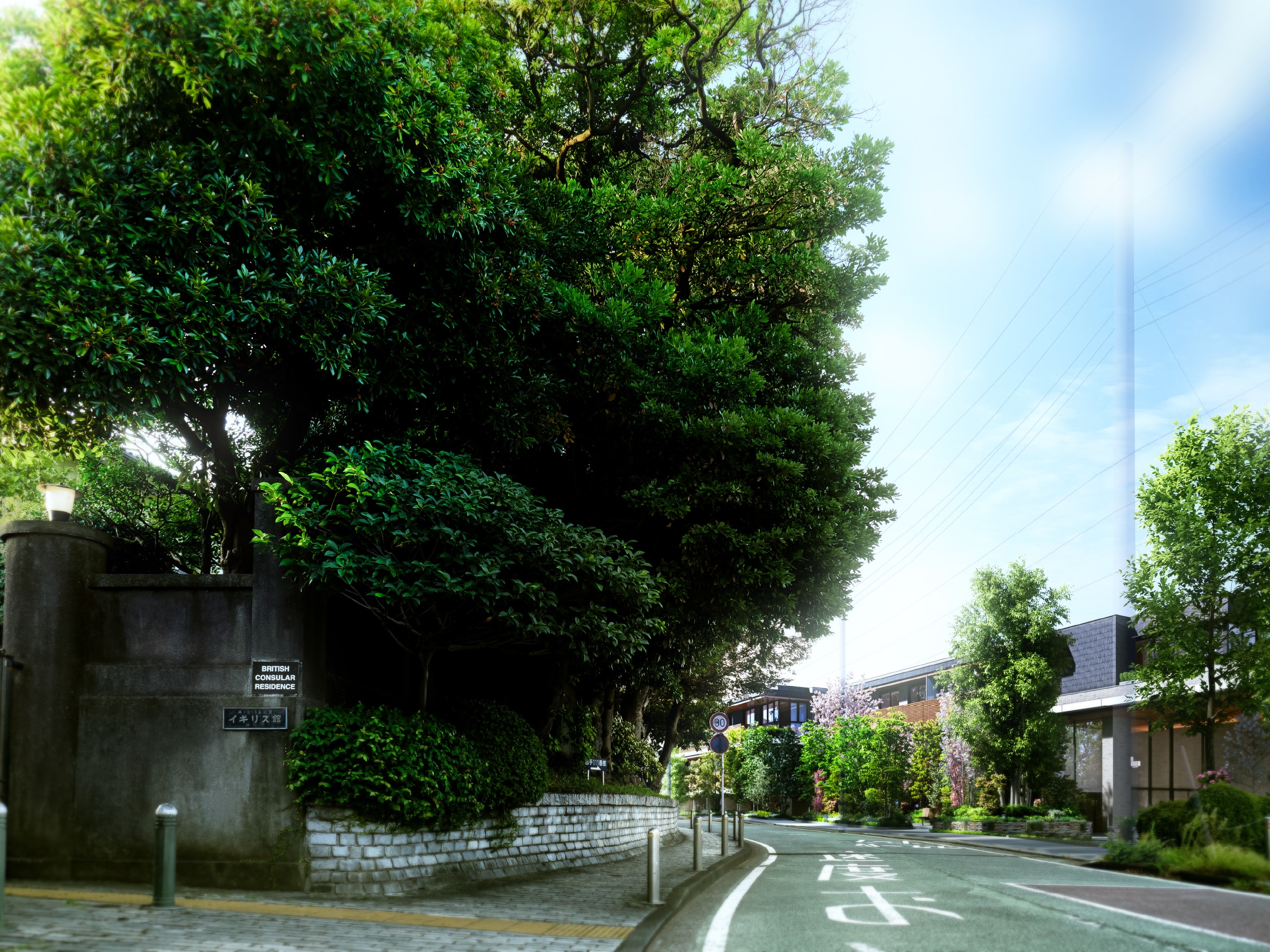 グランドメゾンThe山手253Garden(分譲済)/外観完成予想CG※1