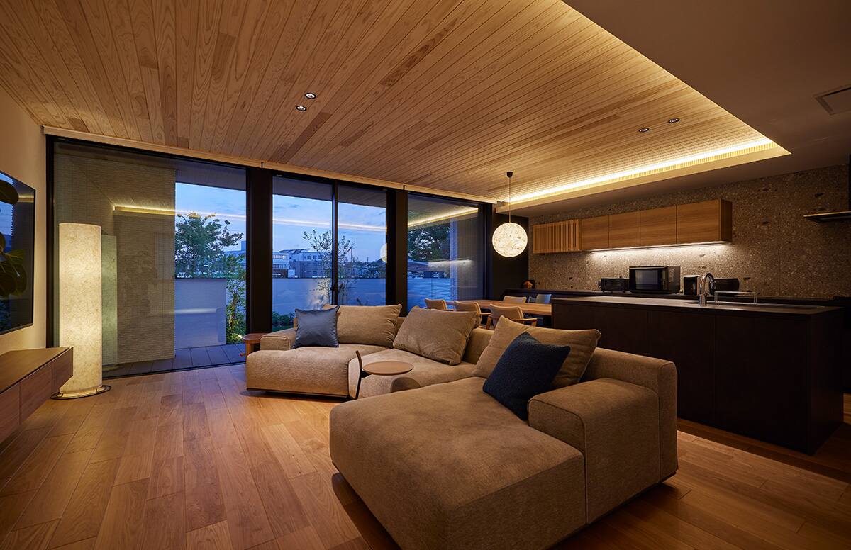 和紙灯の家スライド01