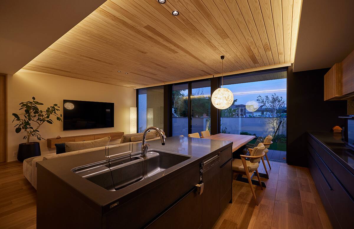 和紙灯の家スライド02