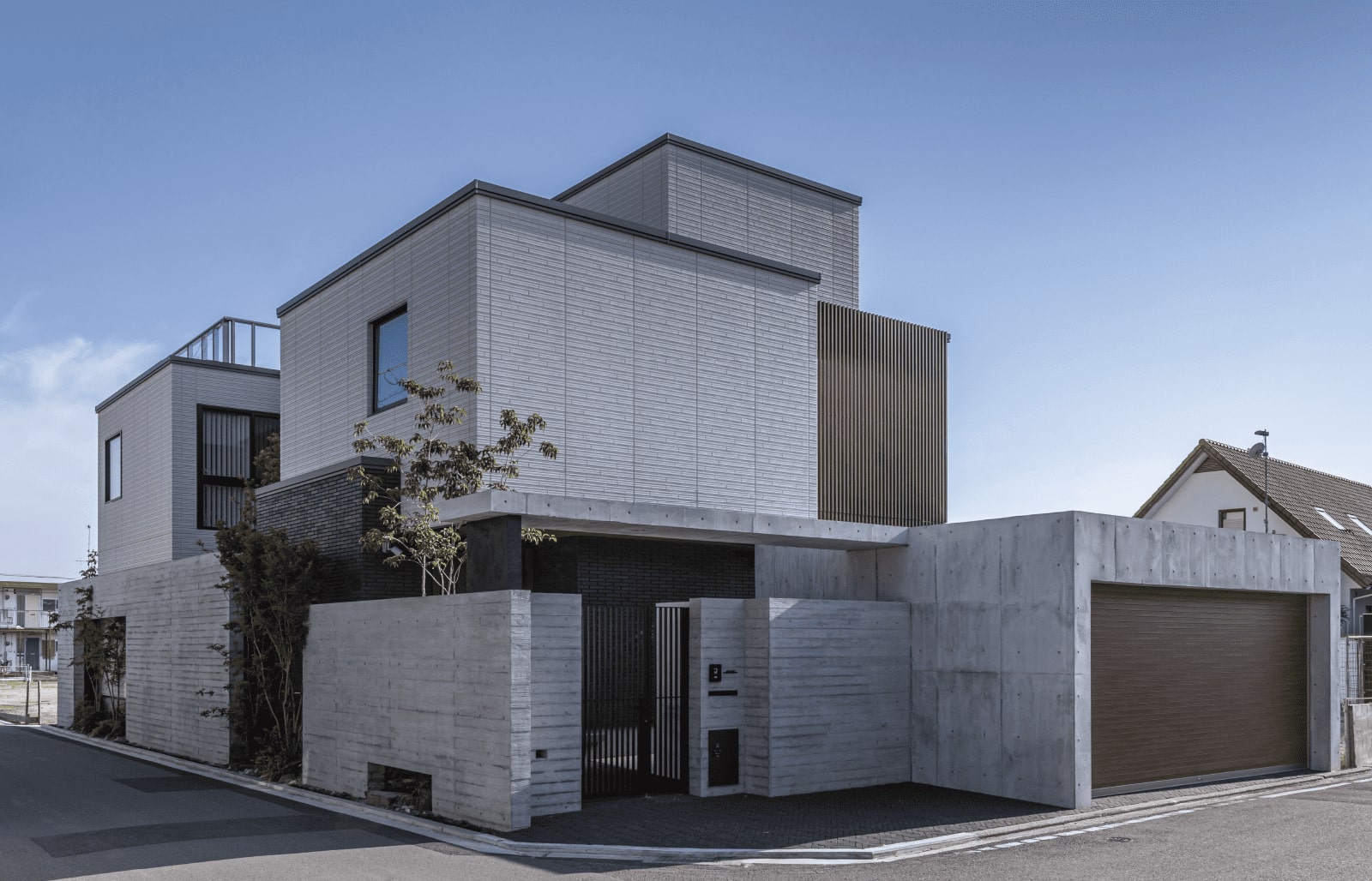 The configuration of the three garden 外観