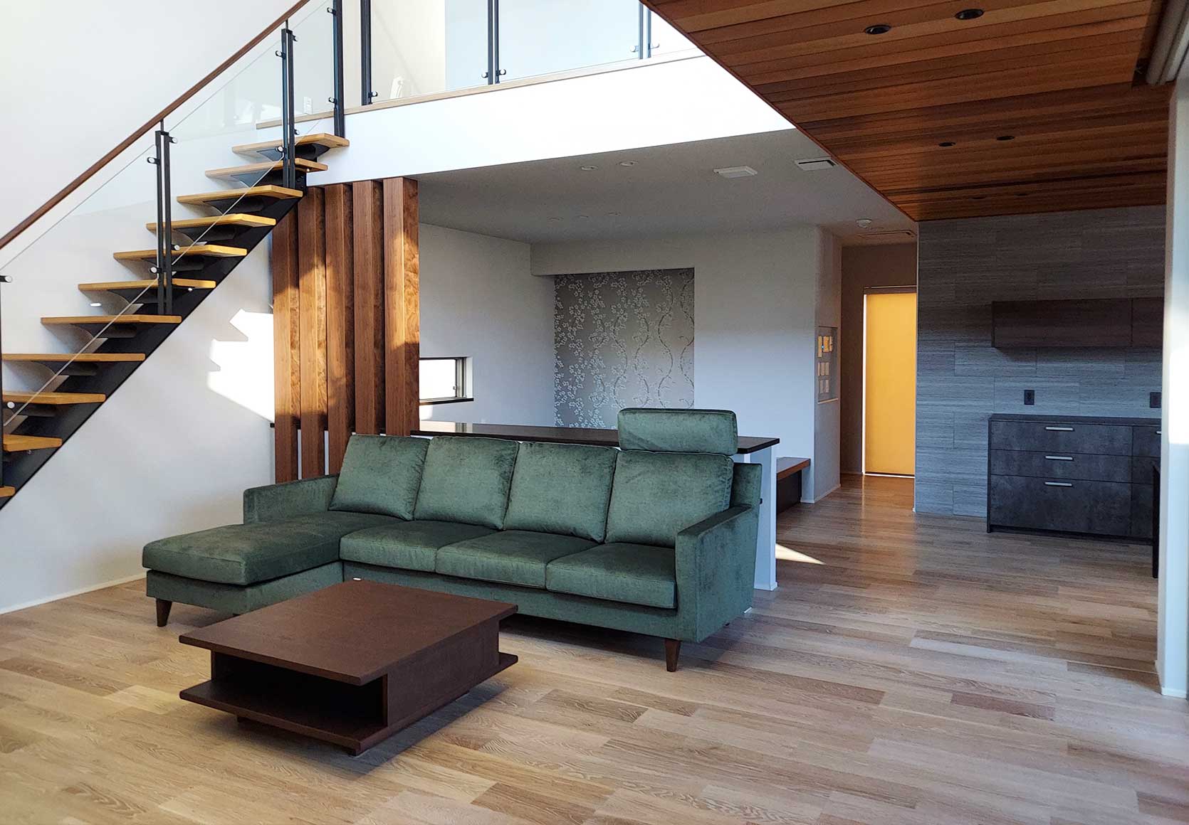 ウチとソトが繋がる邸宅の佇まい