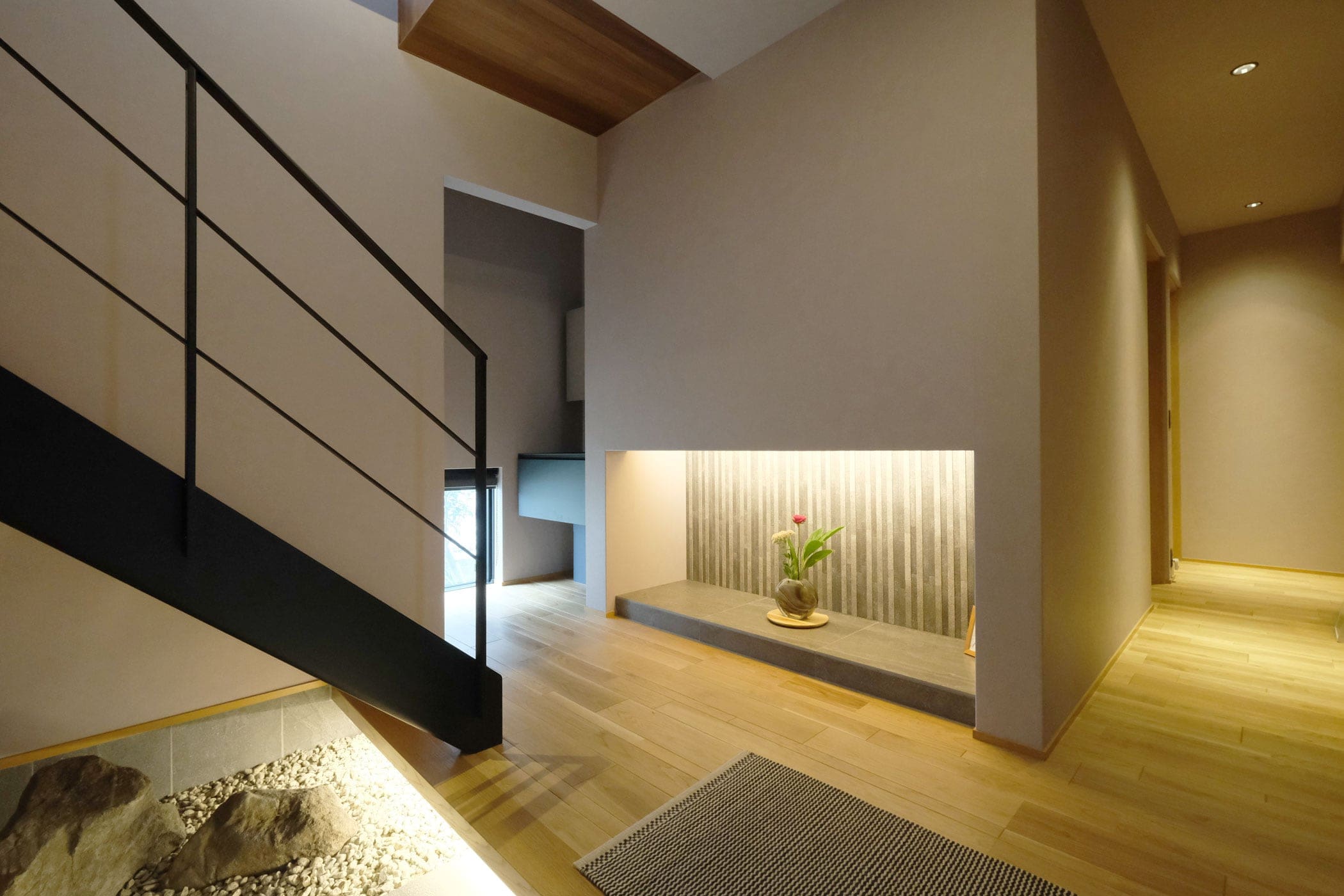 邸宅写真：宿りの家 玄関 内観 写真